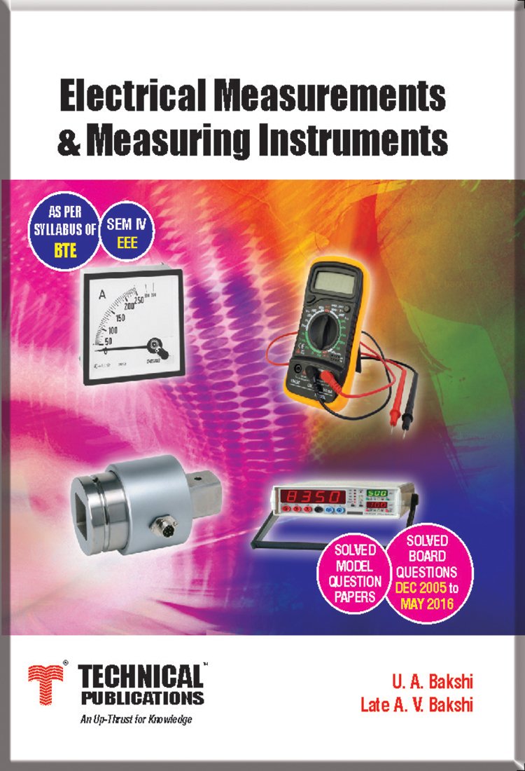 Electrical Measurements & Measuring Instruments for DTEK 15 Course (IV ...