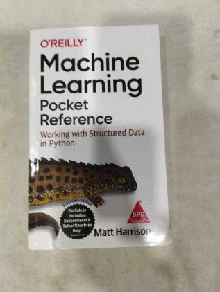 Machine learning sale pocket reference