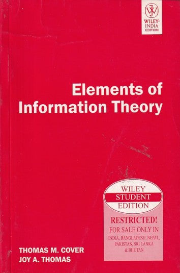 洋書 ELEMENTS OF INFORMATION THEORY Elements Of Information Theory – BookStation