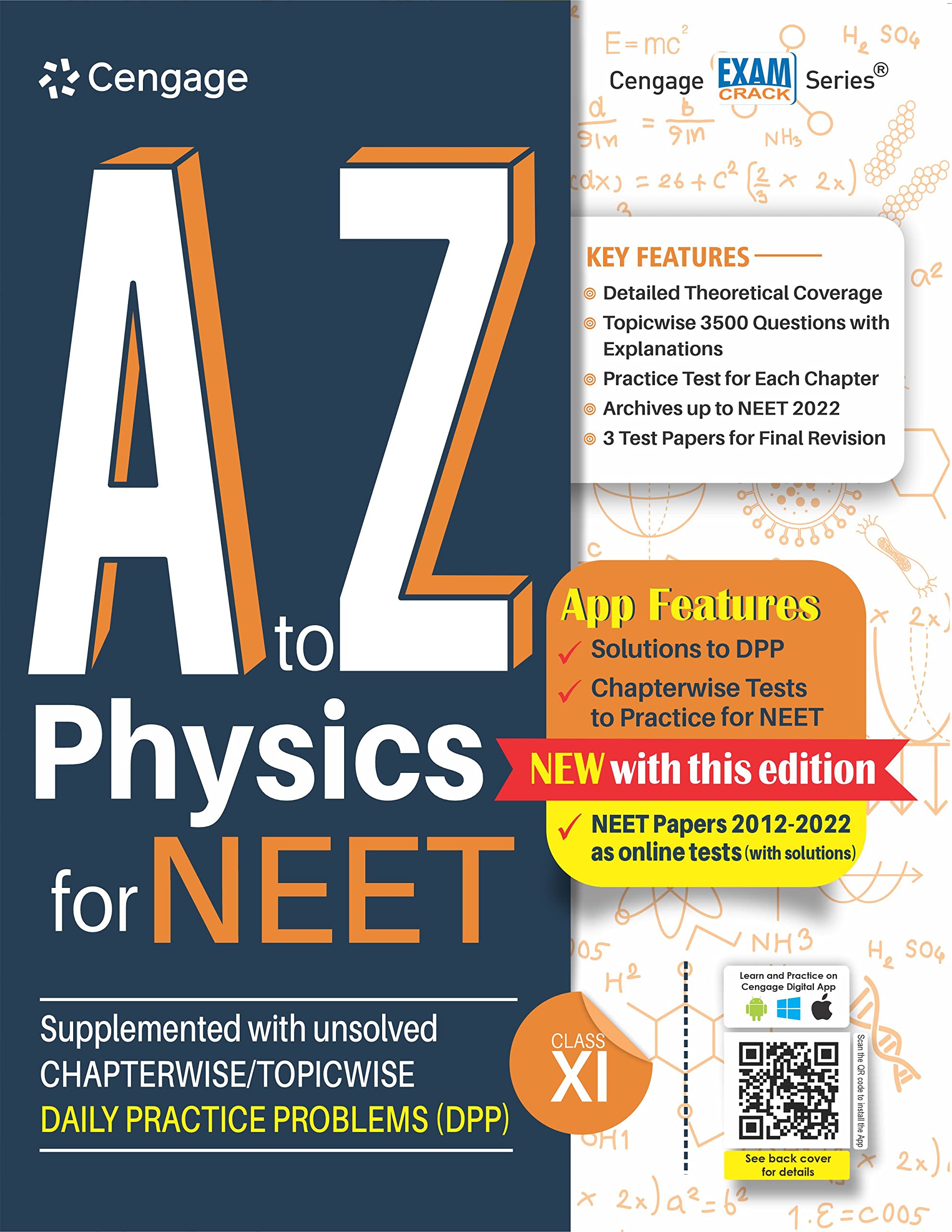 A to Z Physics for NEET: Class XI (Book + DPP) with Free Online