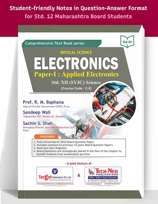 Std 12 Bifocal Science Electronics Paper - I : Applied Electronics Notes | HSC Science Maharashtra Board | Course code: C-2