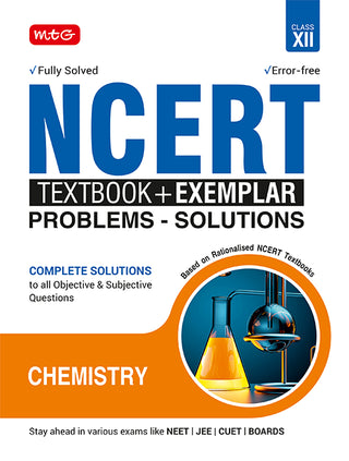 NCERT पाठ्यपुस्तक + उदाहरण समस्या समाधान रसायनशास्त्र इयत्ता 12