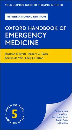Oxford Handbook of Emergency Medicine 5th International Edition
