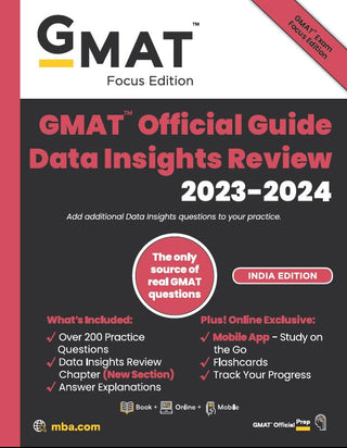 GMAT OFFICIAL GUIDE DATA INSIGHTS REVIEW 202324