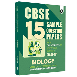 CBSE 15 Sample Question Papers Class 12 Biology for 2024 Exam (Mock Test Paper) Adhering to Competency