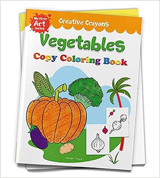 Colouring Book of Vegetables: Creative Crayons Series - Crayon Copy Colour Books