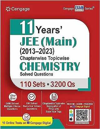 11 वर्षे JEE (मुख्य) (2013-2023) प्रकरणनिहाय रसायनशास्त्र सोडवलेले प्रश्न