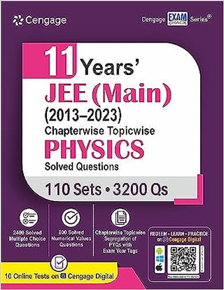 11 Years JEE (Main) (2013-2023) Chapterwise Topicwise Physics Solved Questions