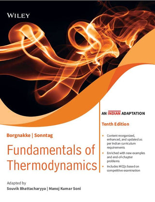 Fundamentals of Thermodynamics, 10ed, An Indian Adaptation | IM | e | k