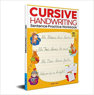 Cursive Handwriting - Sentence: Practice Workbook