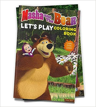Masha And The Bear - Let's Play: Giant Coloring