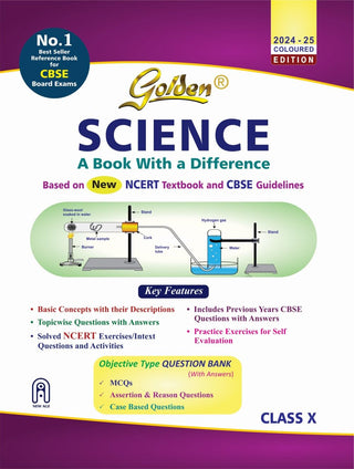 Golden Science: Based on NEW NCERT for Class- 10