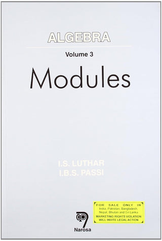 Algebra:  Volume 3: Modules
