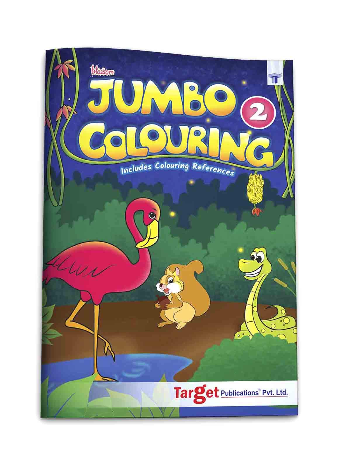 Blossom Jumbo Colouring Book for Kids 5 years to 7 years old | Best Dr ...