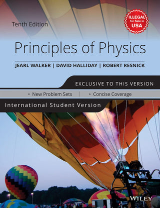 Principles of Physics, 10ed, ISV