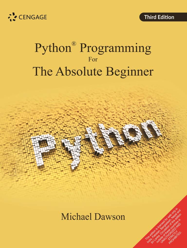 Python Programming for the Absolute Beginner – BookStation