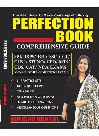 PERFECTION BOOK - ENGLISH