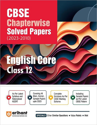CBSE Chapterwise Solved Papers 2023-2010 English Core Class 12th