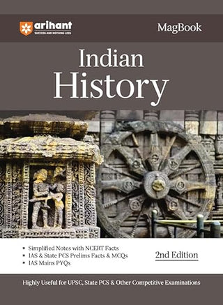 Arihant Magbook Indian History for UPSC Civil Services IAS Prelims / State PCS & other Competitive Exam | IAS Mains PYQs