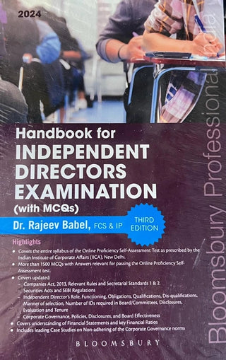 Handbook For Independent Directors Examination ( With MCQs )