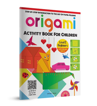 Origami - Step-by-Step Introduction To The Art of Paper-Folding - Activity  Book For Children - Level 1: Beginners