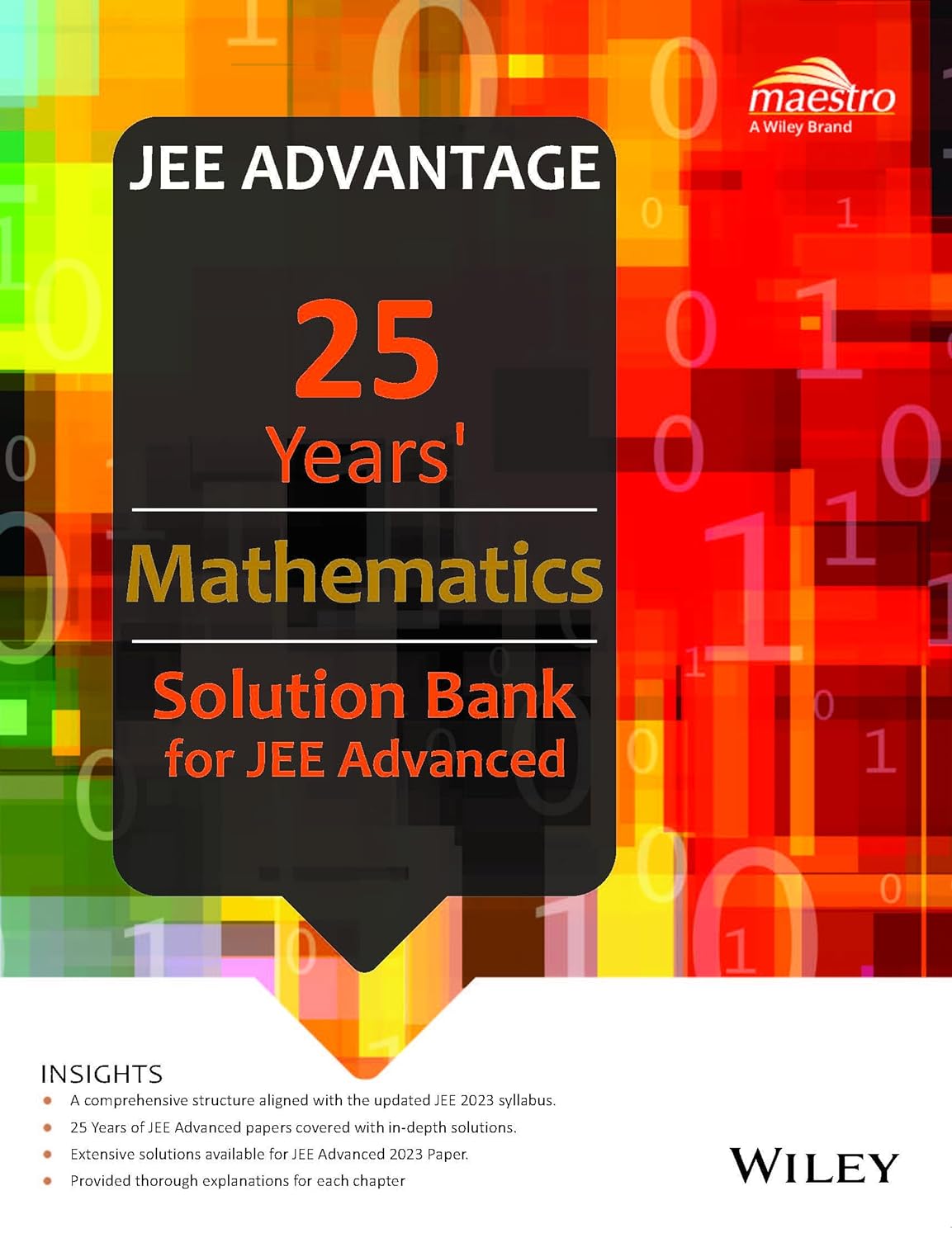 Wiley's 25 Years' Mathematics Solution Bank for JEE Advanced – BookStation