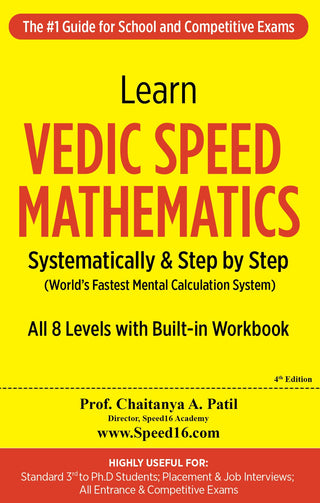 Learn Vedic Speed Mathematics Systematically and Step by Step