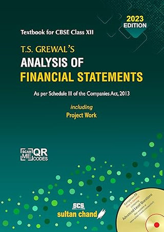 T.S. Grewal's Analysis of Financial Statements: Textbook for CBSE Class 12 (2023-24 Examination)