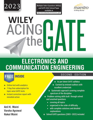 Wiley Acing the GATE: Electronics and Communication Engineering, 2ed, 2023