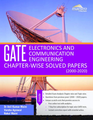 Wiley's GATE Electronics and Communication Engineering Chapter-wise Solved Papers (2000-2020) | e | k