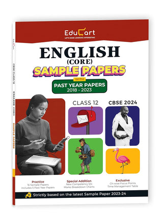 Sample Papers English Core Cbse12 With Past Year Papers{2018-2023}2024