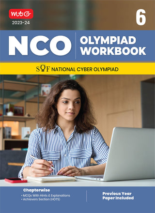 MTG नॅशनल सायबर ऑलिम्पियाड (NCO) इयत्ता 6 ची कार्यपुस्तिका