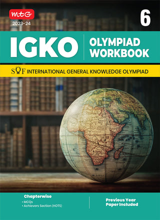 MTG International General Knowledge Olympiad (IGKO) Workbook for Class 6