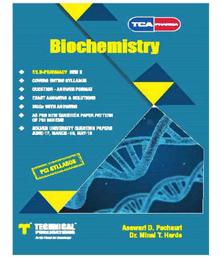 Biochemistry for  B. PHARMACY  PCI  SYLLABUS - 17  ( SEM II  - BP203T) TCA PHARMA