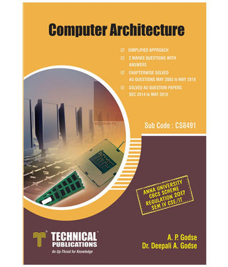 BE अण्णा विद्यापीठ R17 CBCS (VII-EEE/Prof. Elec.-IV - CS8491) साठी संगणक आर्किटेक्चर