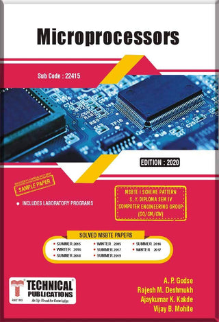 Microprocessors for MSBTE  I  Scheme (IV - Comp. - 22415)