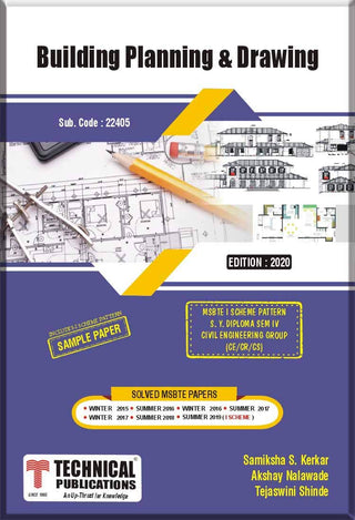 Building Planning & Drawing for MSBTE  I  Scheme (IV - Civil - 22405)