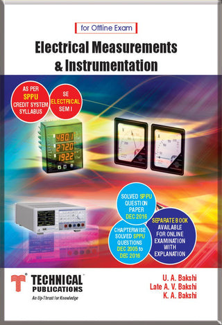 Electrical Measurements and Instrumentation  for SPPU 19 Course (SE - III - Electrical - 203144)