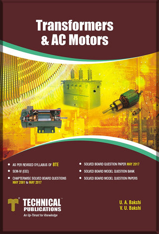 Transformers & AC Motors for DTEK 15 Course (IV - EEE - 15EE41T)