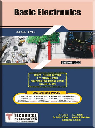 MSBTE I योजनेसाठी मूलभूत इलेक्ट्रॉनिक्स (II - Comp. - 22225)