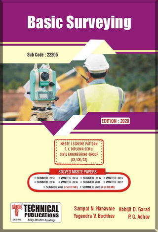 Basic Surveying for MSBTE  I  Scheme (II - Civil - 22205)