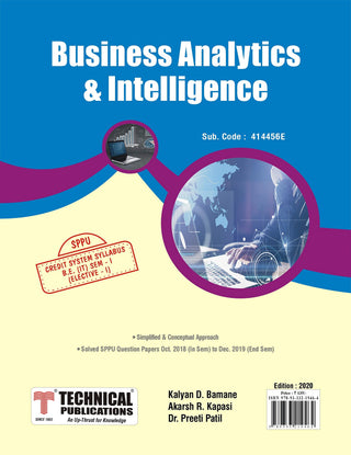 Business Analytics & Intelligence for SPPU 15 Course (BE - I - IT - 414456E) (OLD EDITION)