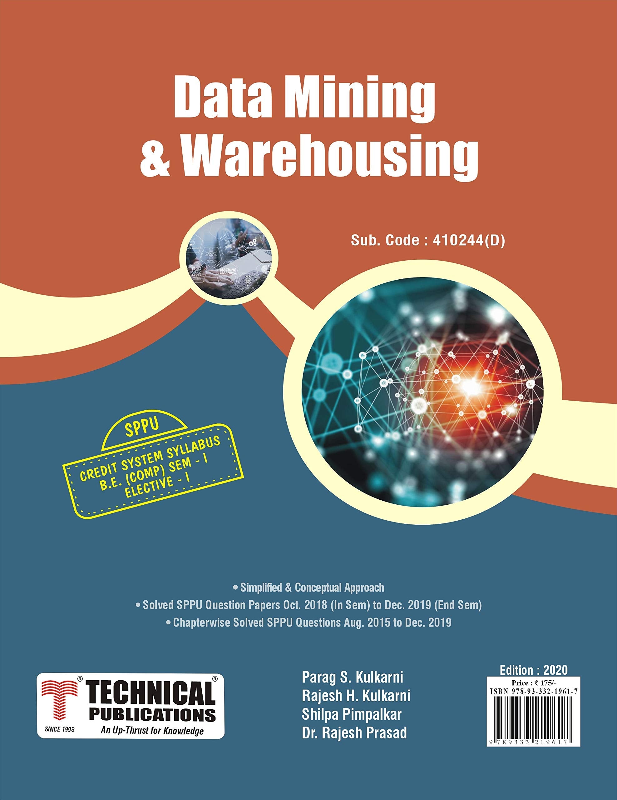 Data Mining & Warehousing for SPPU 15 Course (BE - I - Comp.- 410244(D ...
