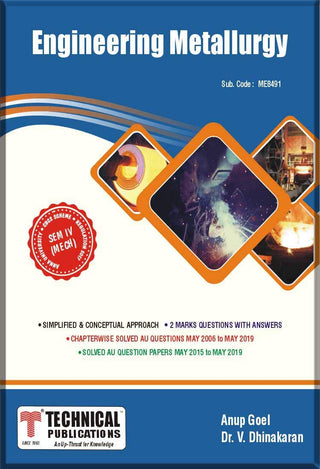 Engineering Metallurgy  for Anna University  R17 CBCS (IV- MECH./AUTO -ME8491) (OLD EDITION)