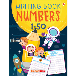 Numbers Writing Book 1-50 (Practice)