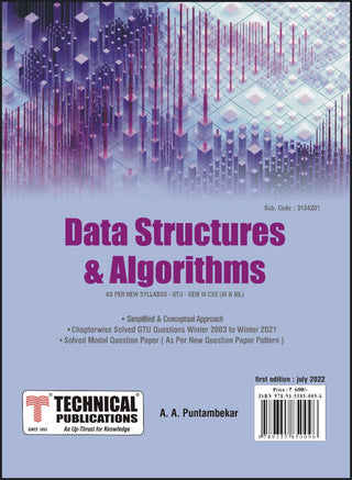 Data Structures and Algorithm for GTU 20 Course (III - CSE (AI & ML - 3134201))
