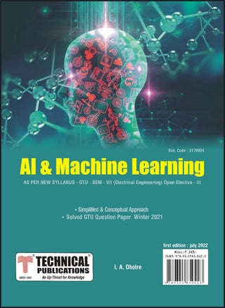 GTU 18 कोर्ससाठी AI आणि मशीन लर्निंग (VII - ELECTRICAL - 3170924) - ओपन इलेक्टिव्ह - III