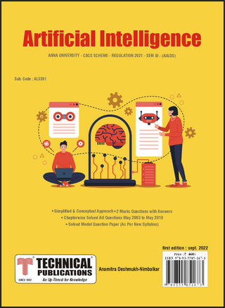Artificial Intelligence for BE Anna University R21CBCS (III- AI & DS - AL3391)
