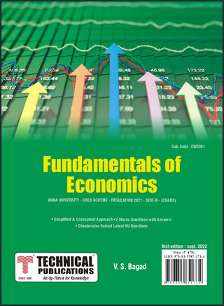 Fundamentals of Economics for BE Anna University R21CBCS (III- CS & BS - CW3301)