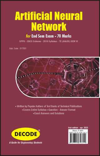 Artificial Neural Network for SPPU 19 Course (TE - SEM VI - AI&DS) - 317531 (Decode) (END SEM)